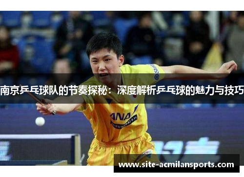 南京乒乓球队的节奏探秘：深度解析乒乓球的魅力与技巧